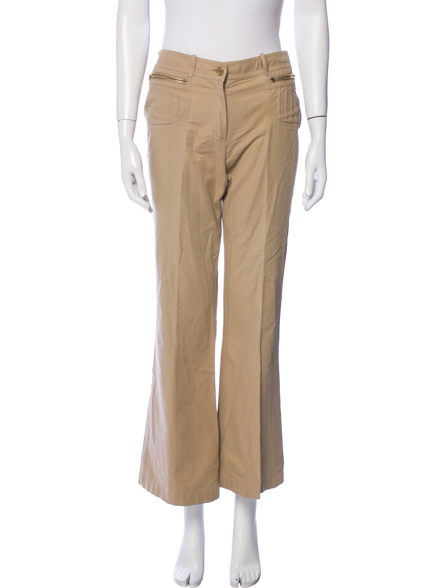 Celine Late 1990's - Early 2000's Wide Leg Pants