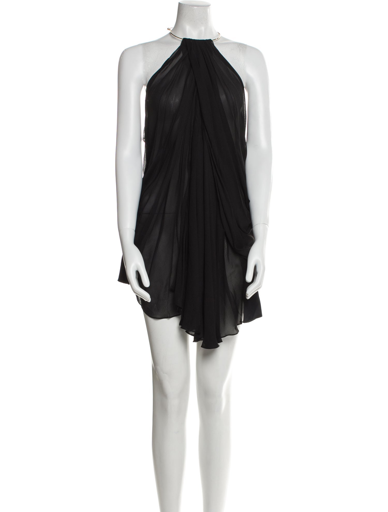 Celine Silk Strapless Tunic