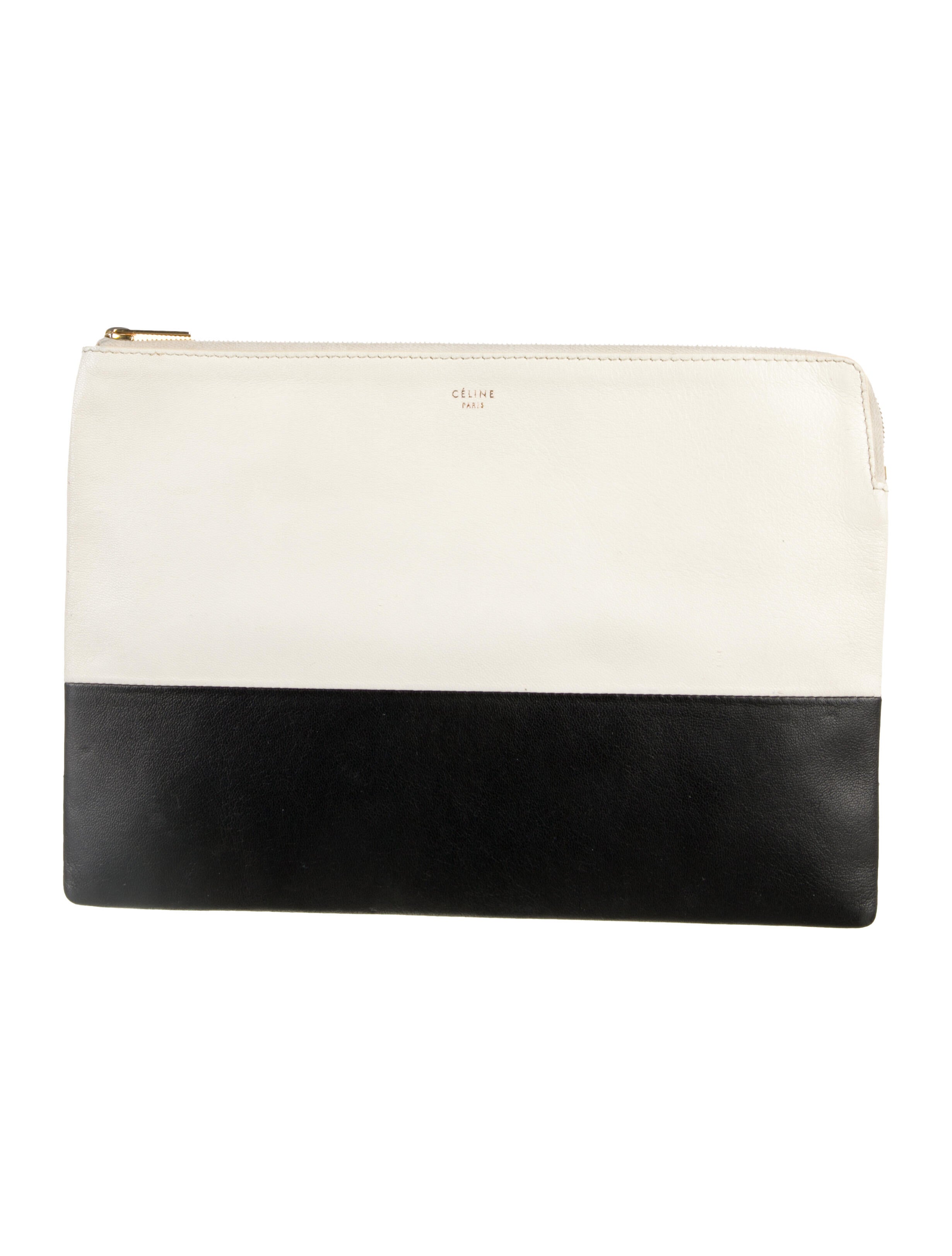 Celine Women's Leather Cosmetic Bag