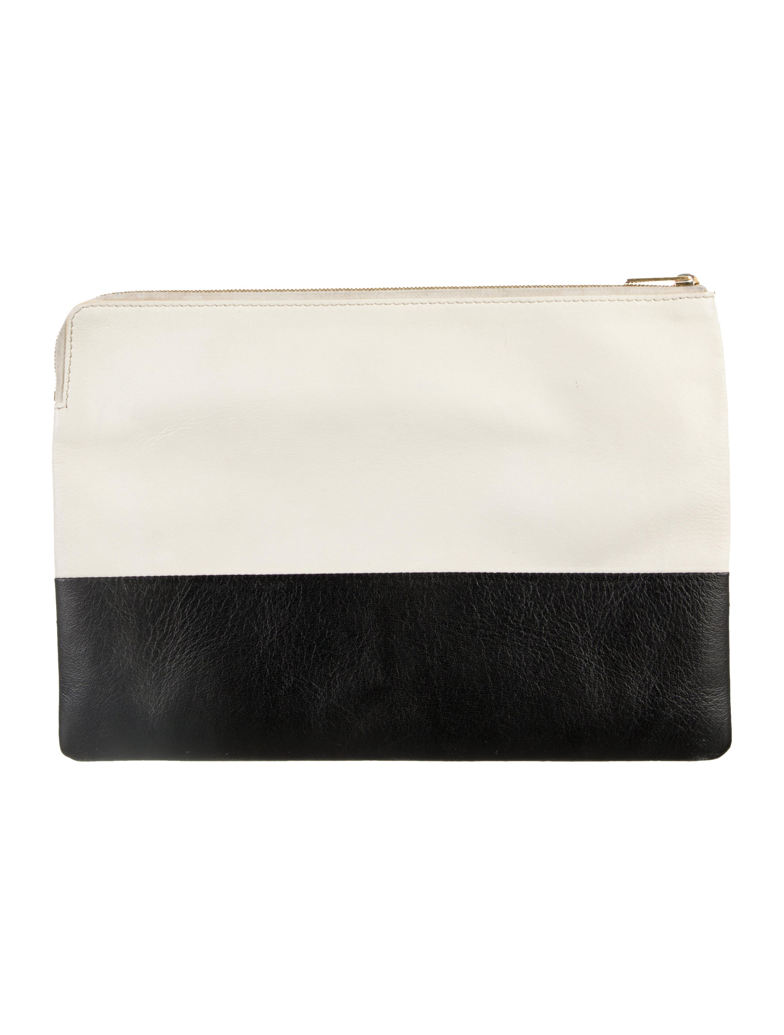 Celine Women's Leather Cosmetic Bag