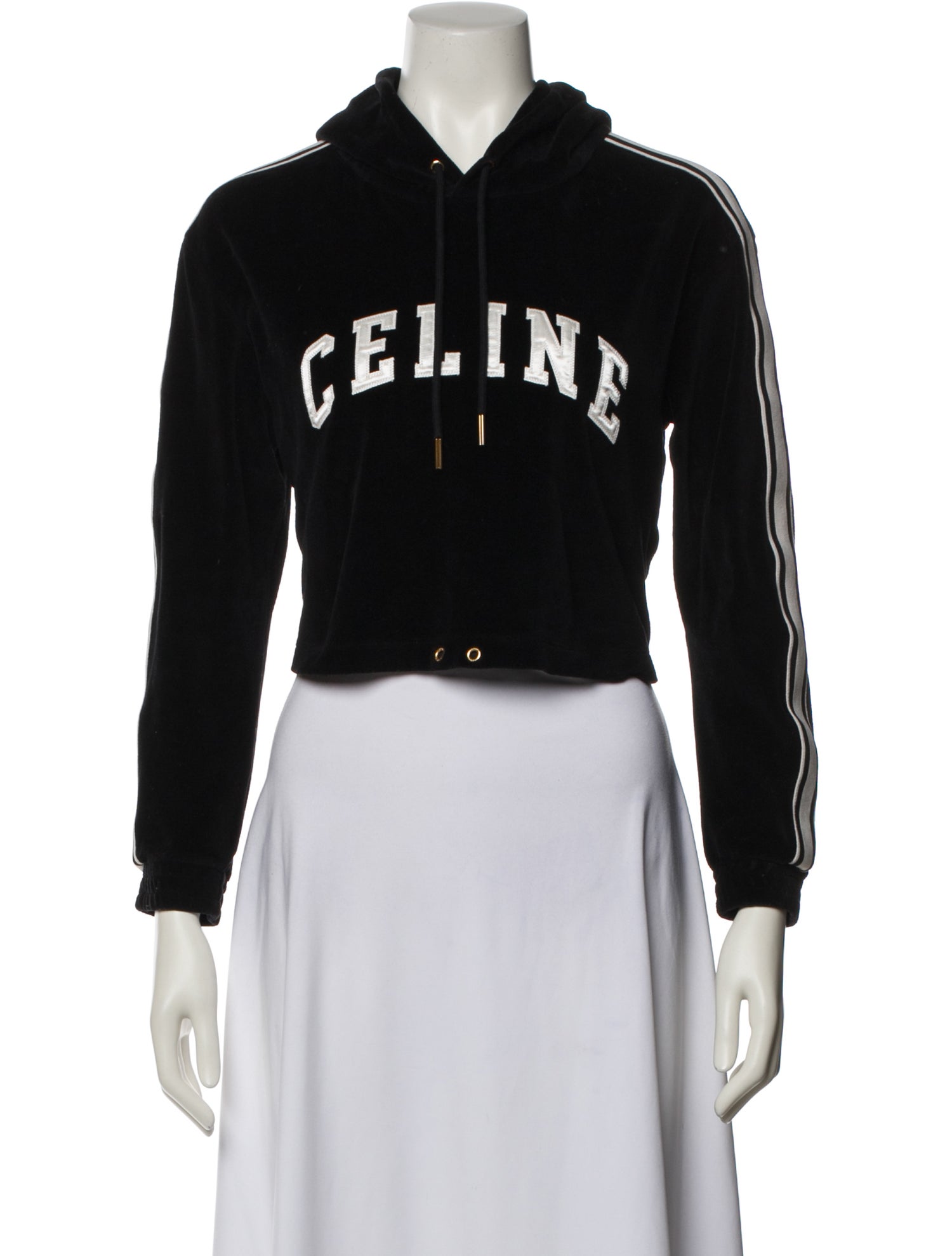 Celine Graphic Print Crew Neck Sweatshirt