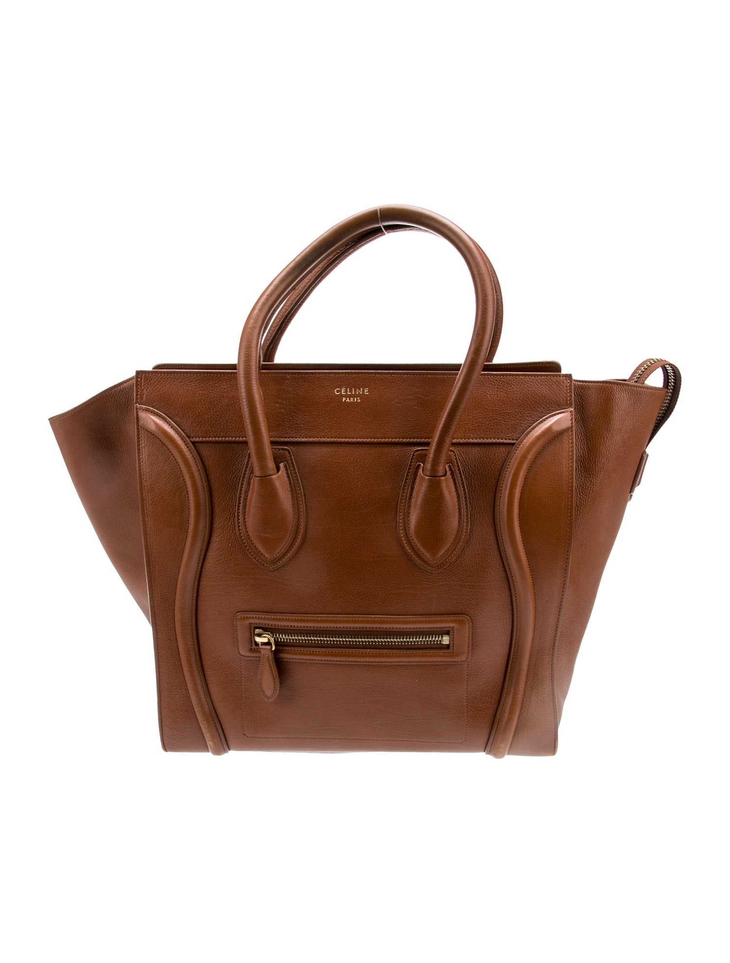 Celine Leather Luggage Mini