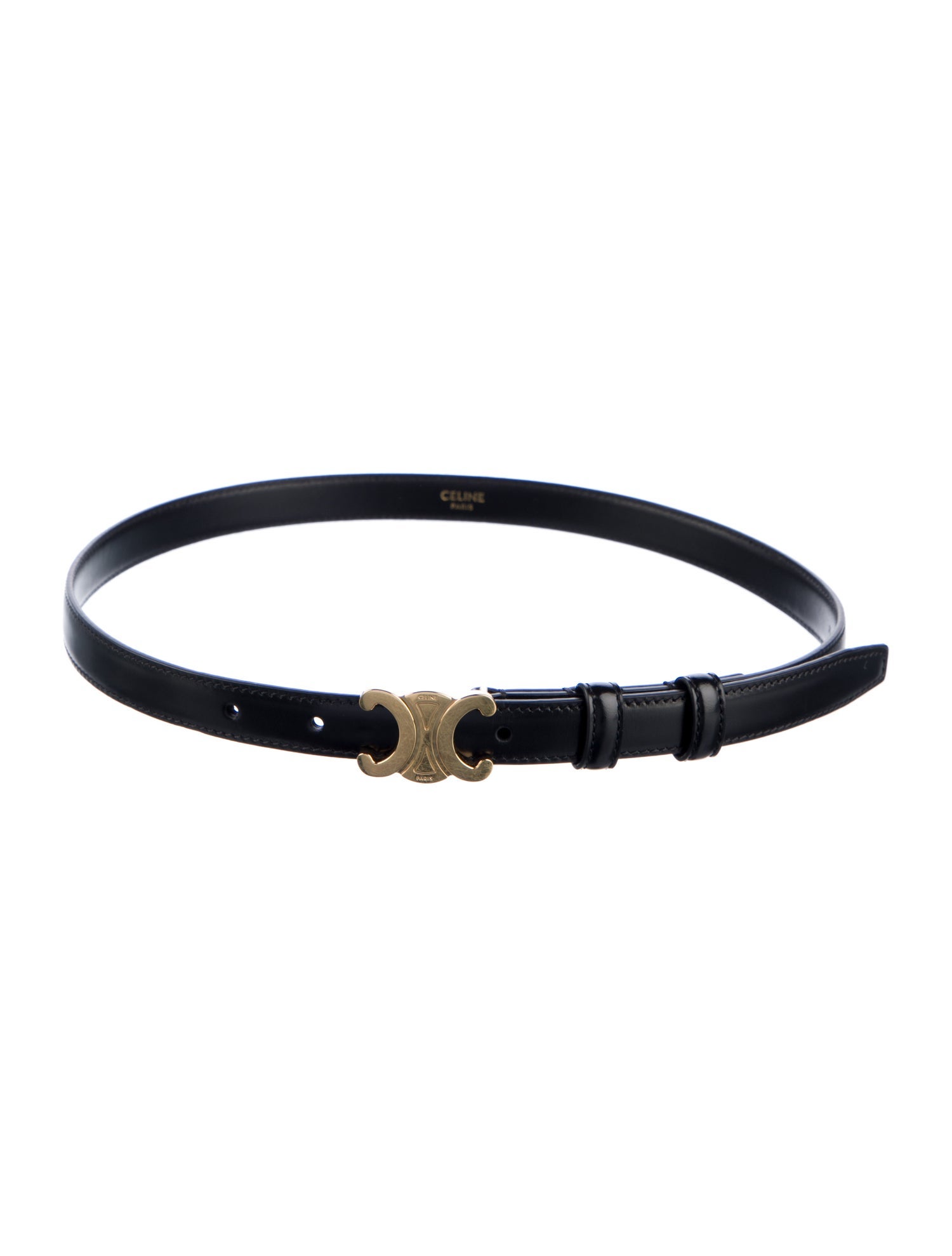 Celine Skinny Leather Belt Kit