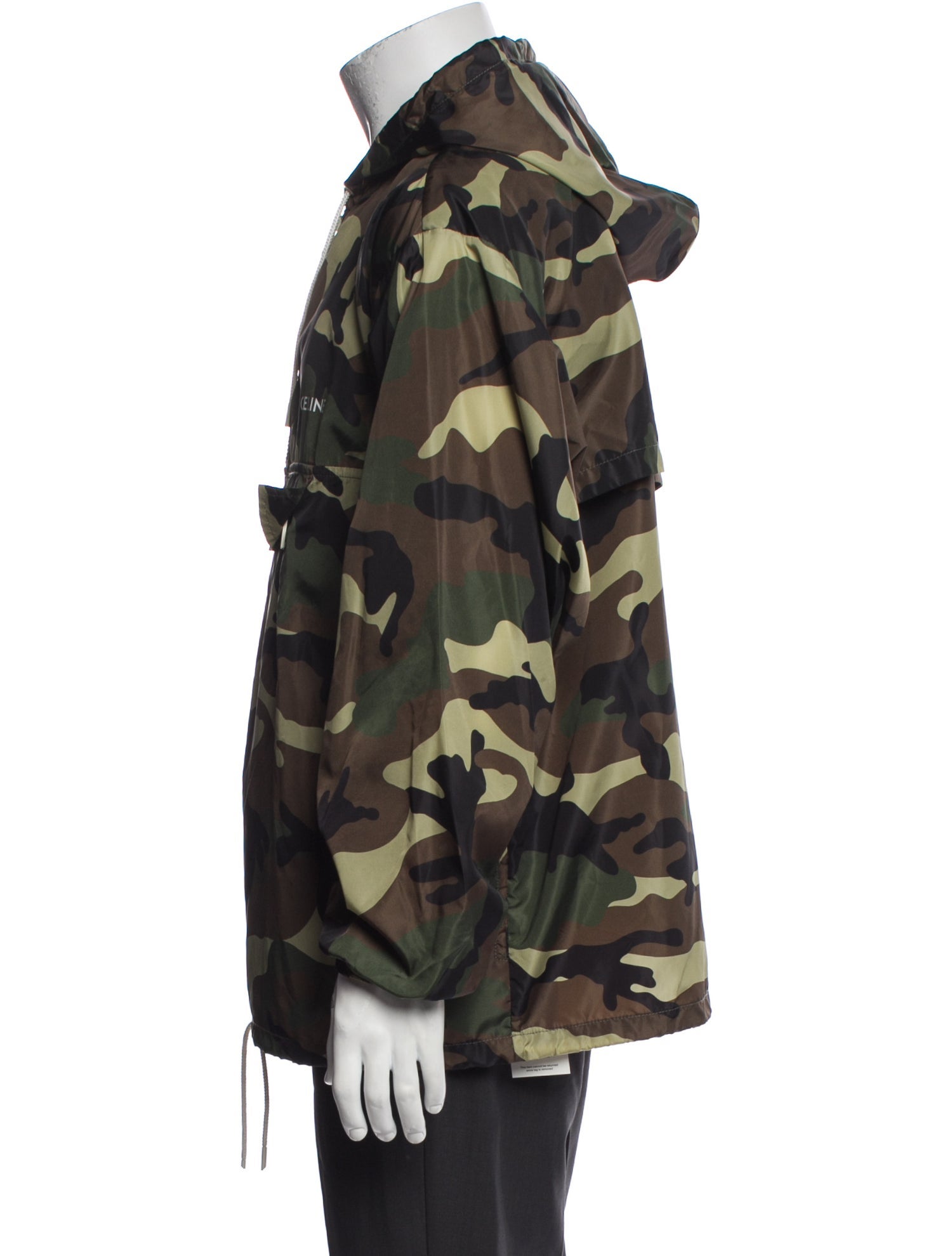 Celine Camouflage Print Utility Jacket