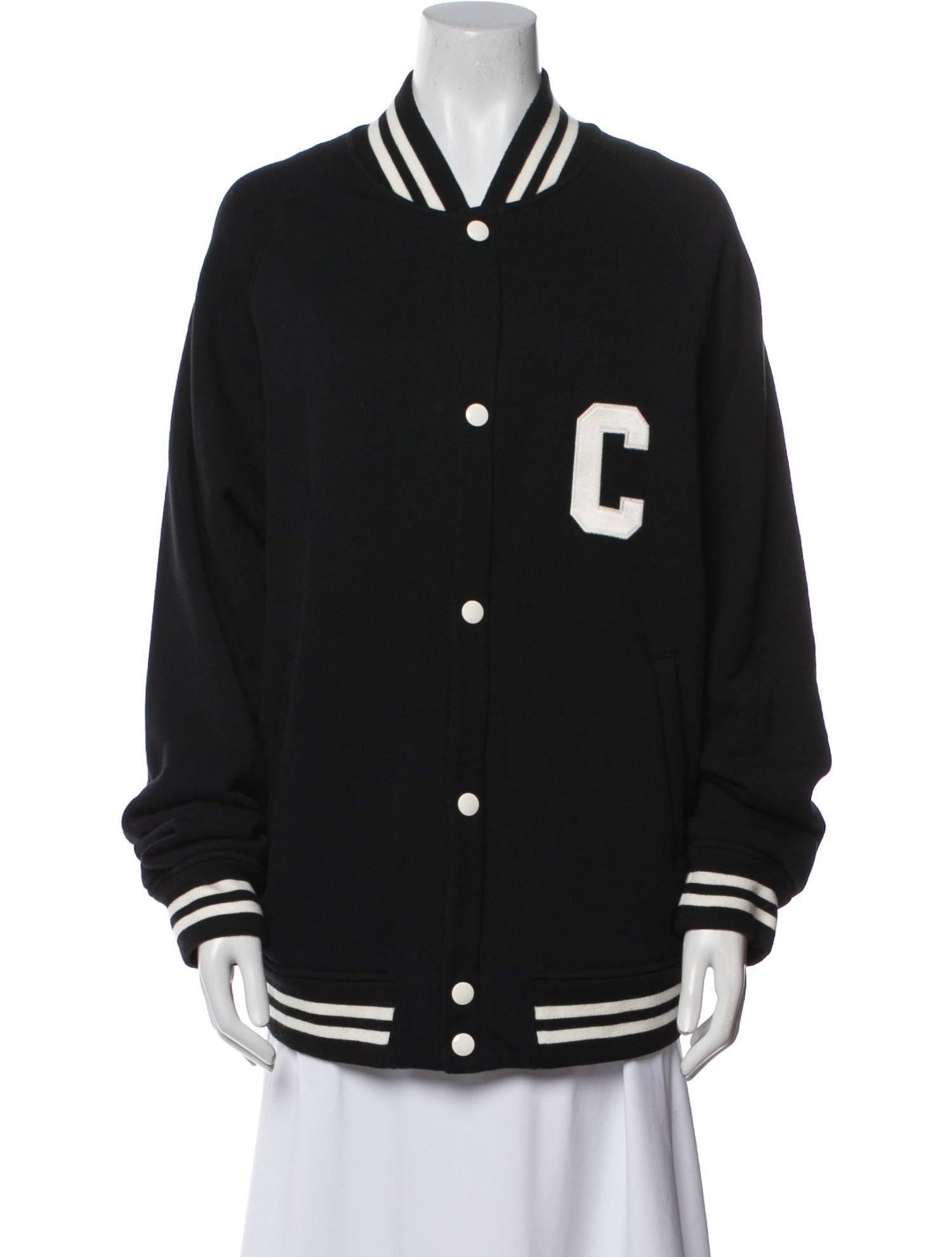 Celine Striped Varsity Jacket