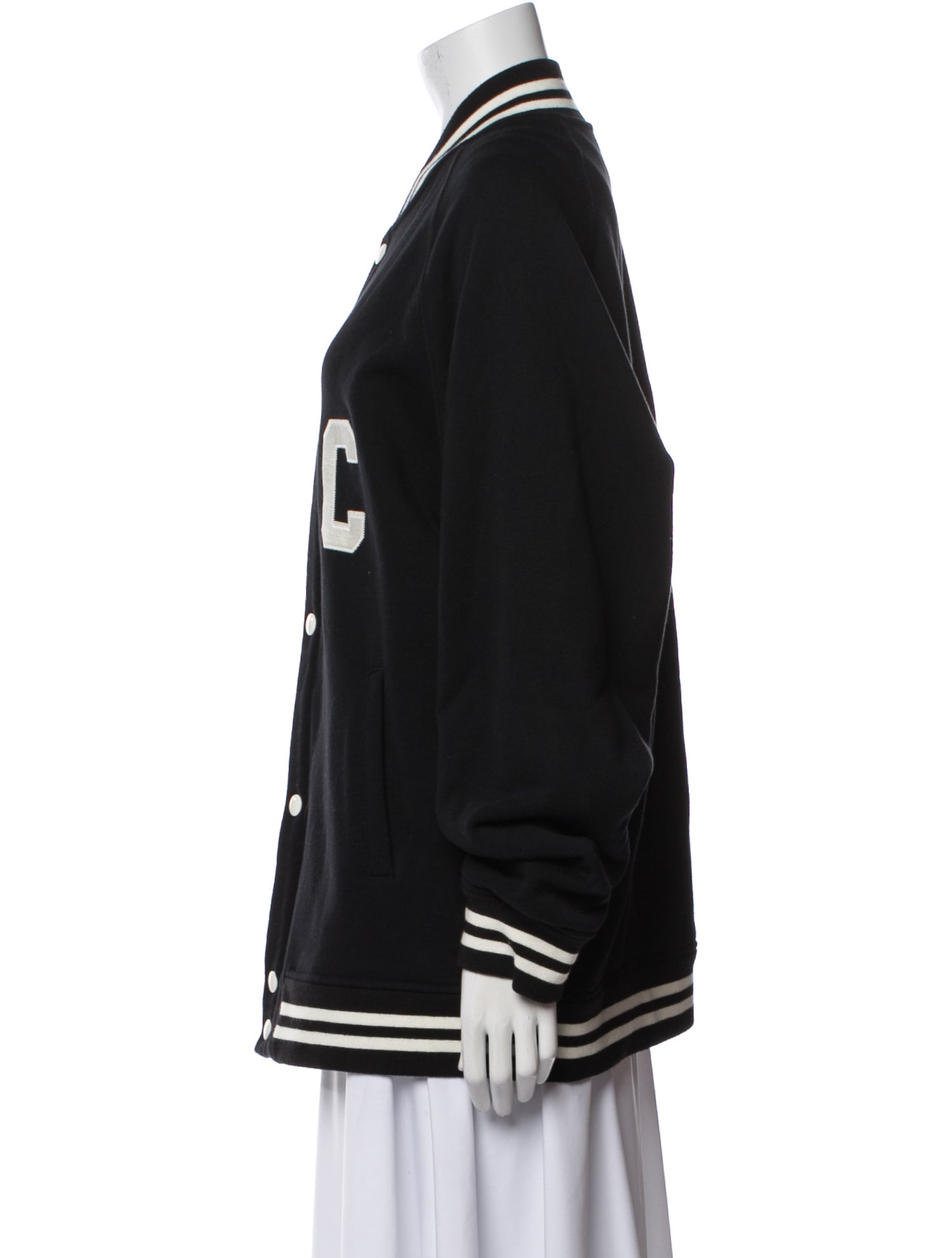 Celine Striped Varsity Jacket