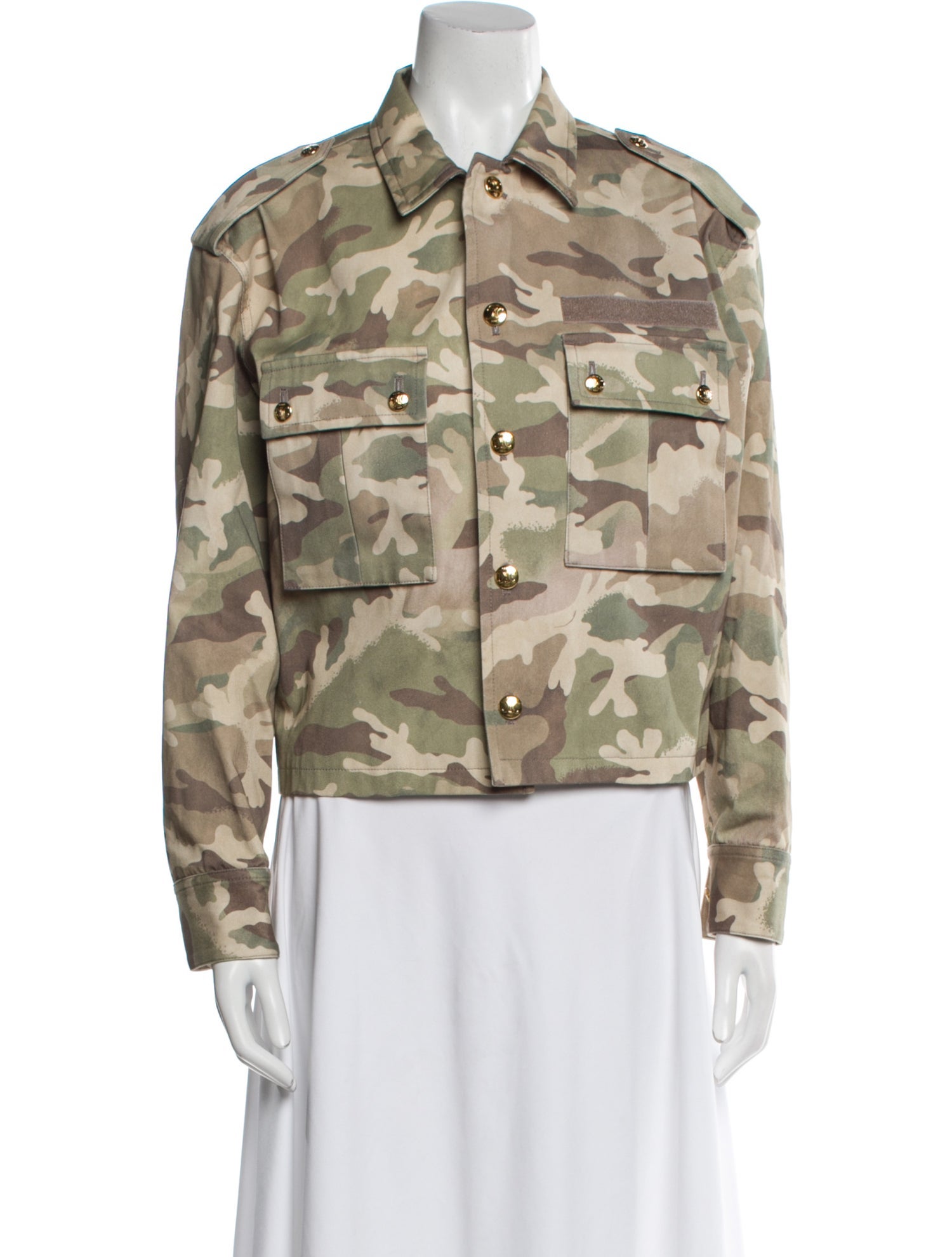 Celine Printed Utility Jacket