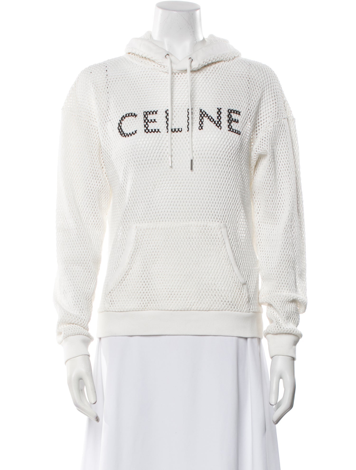 Celine Graphic Print Crew Neck Sweatshirt
