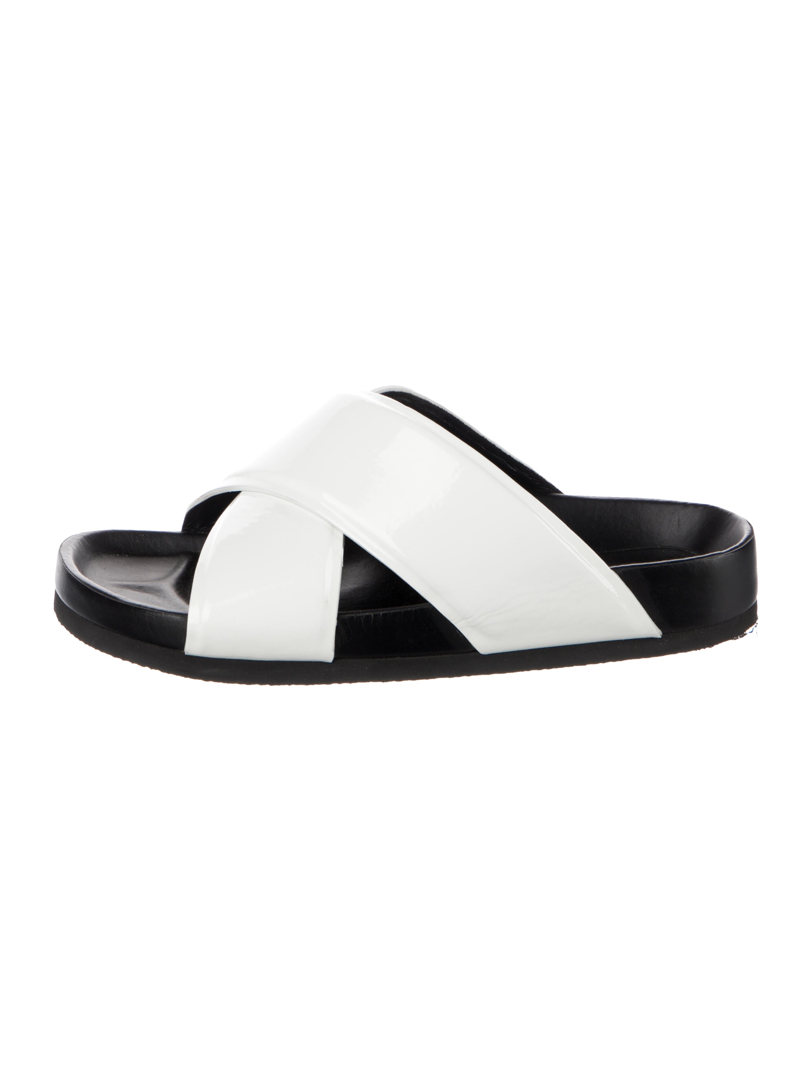 Celine Patent Leather Slides