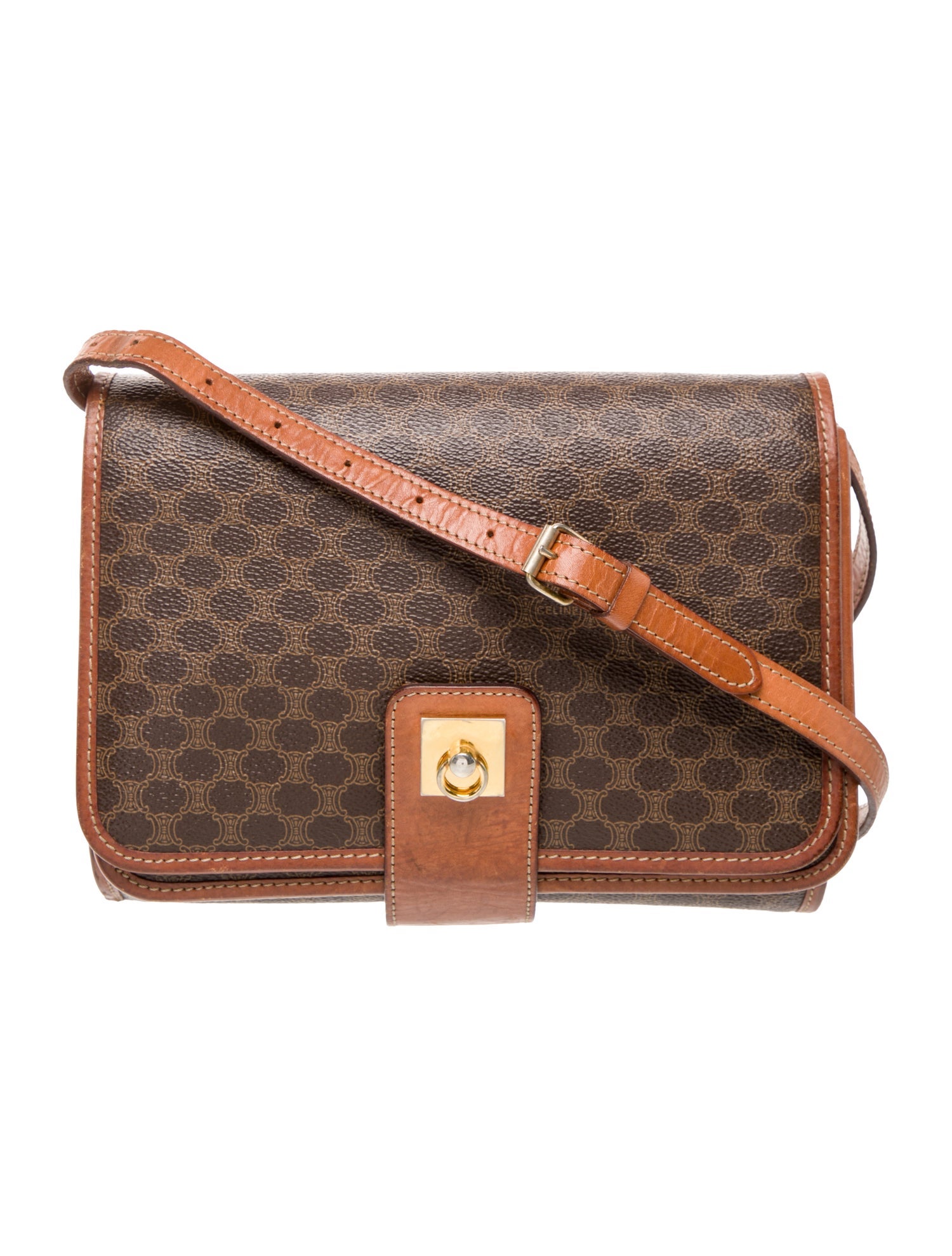 Celine Macadam Messenger Bag Vintage