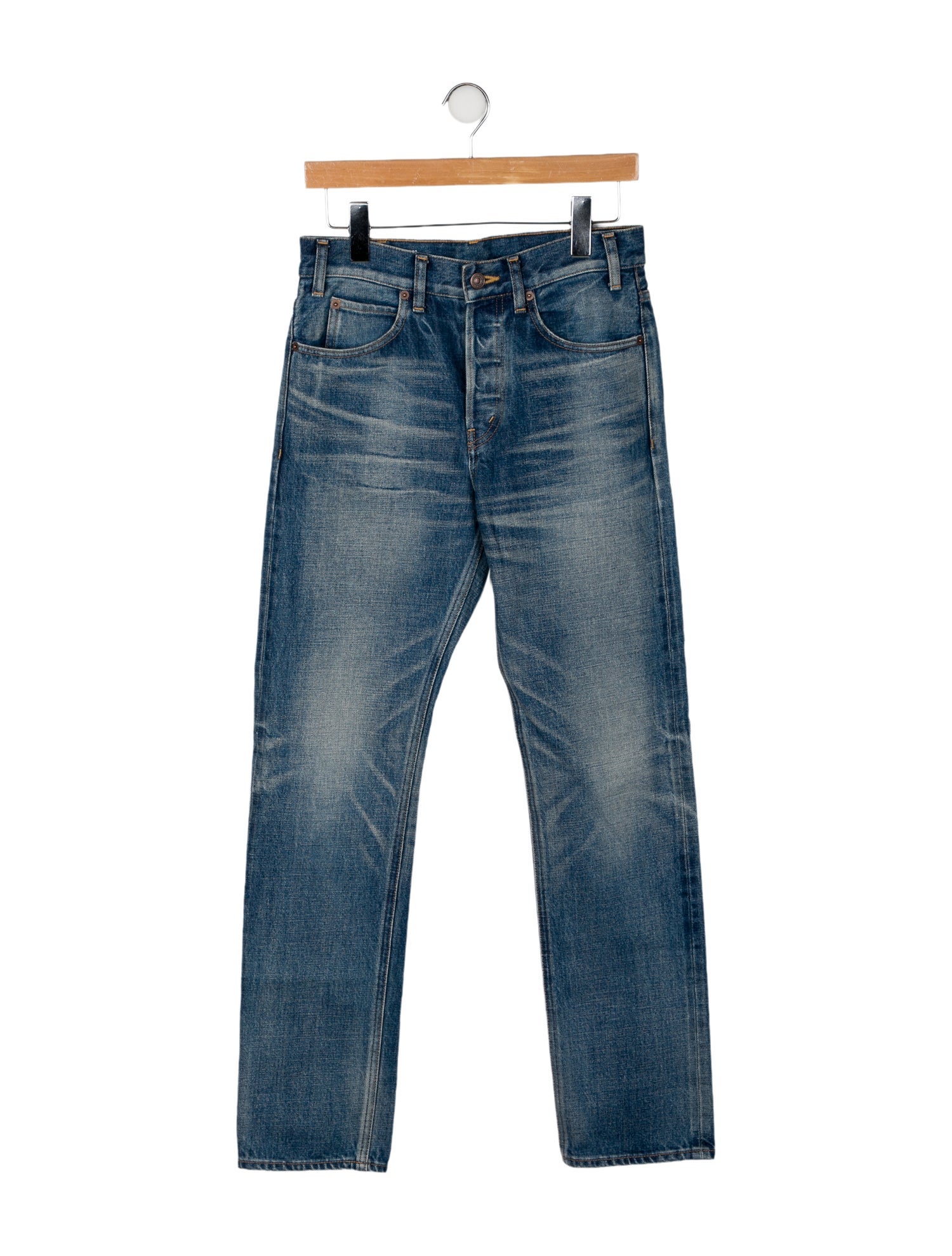 Celine Denim Straight Leg Jeans