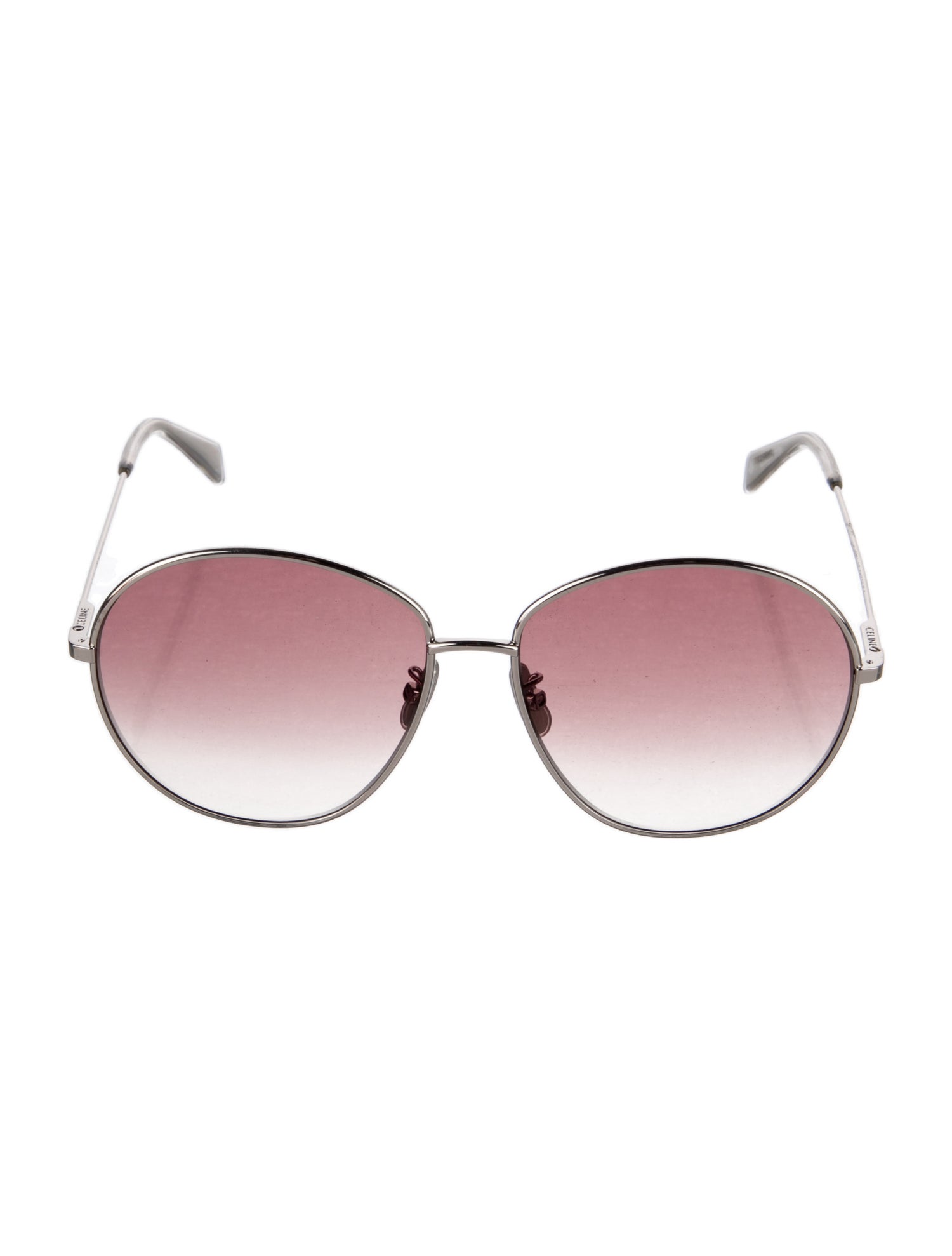 Celine Round Gradient Sunglasses