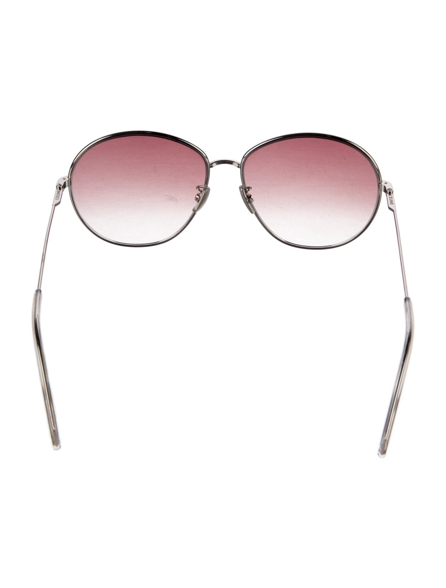 Celine Round Gradient Sunglasses