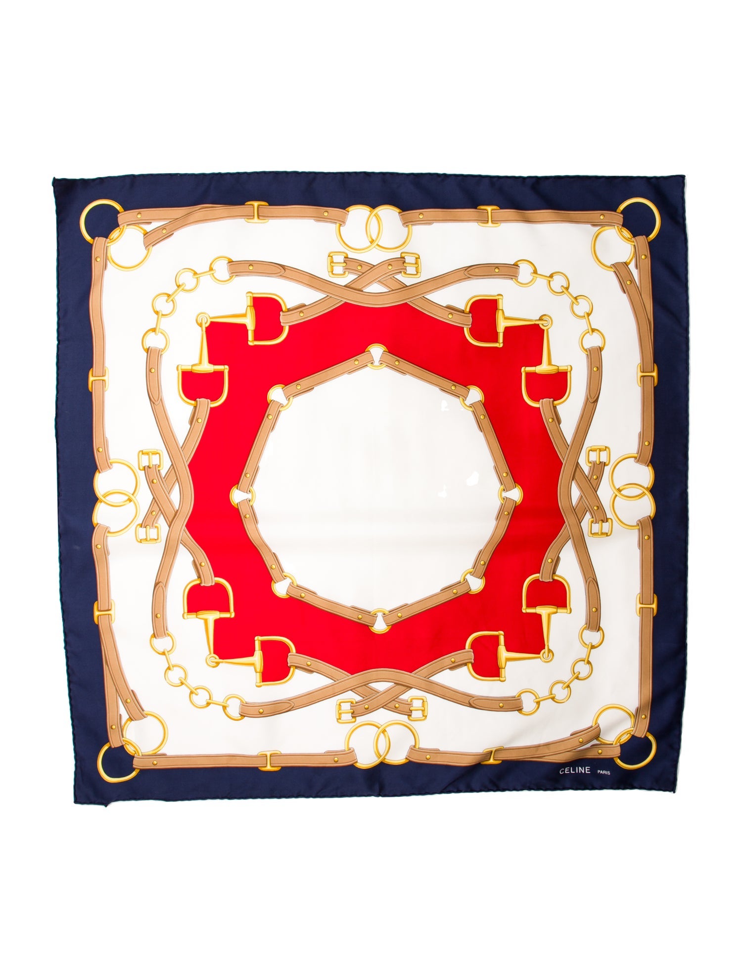 Celine Silk Printed Scarf