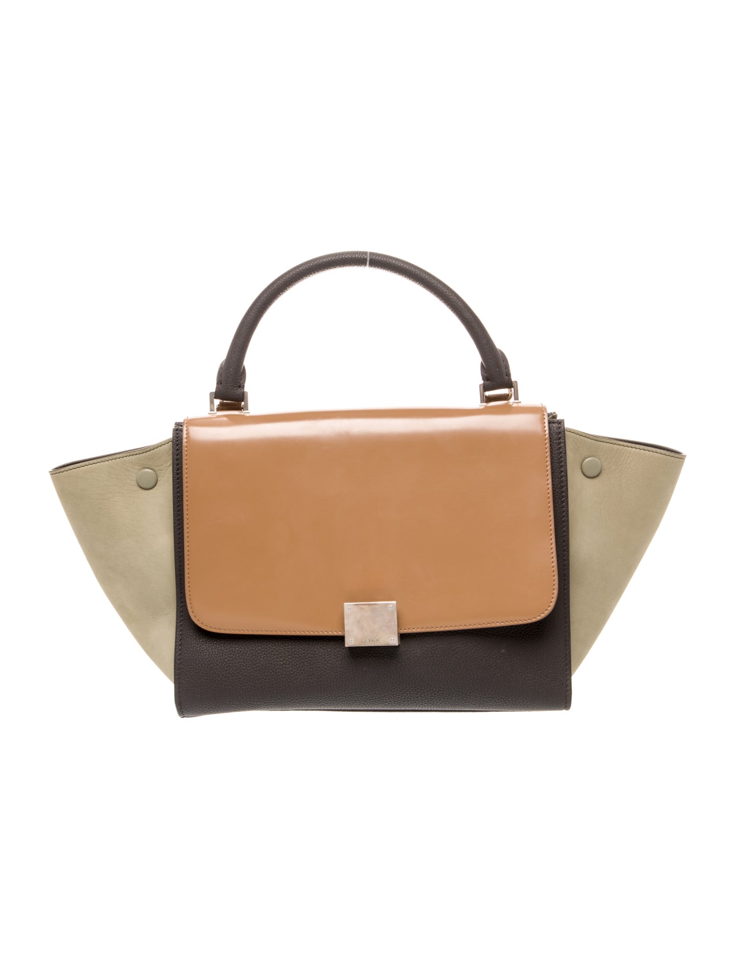 Celine Leather Trapeze Mini