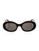 Celine Round Tinted Sunglasses