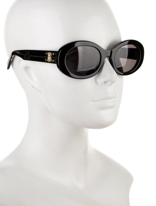 Celine Round Tinted Sunglasses