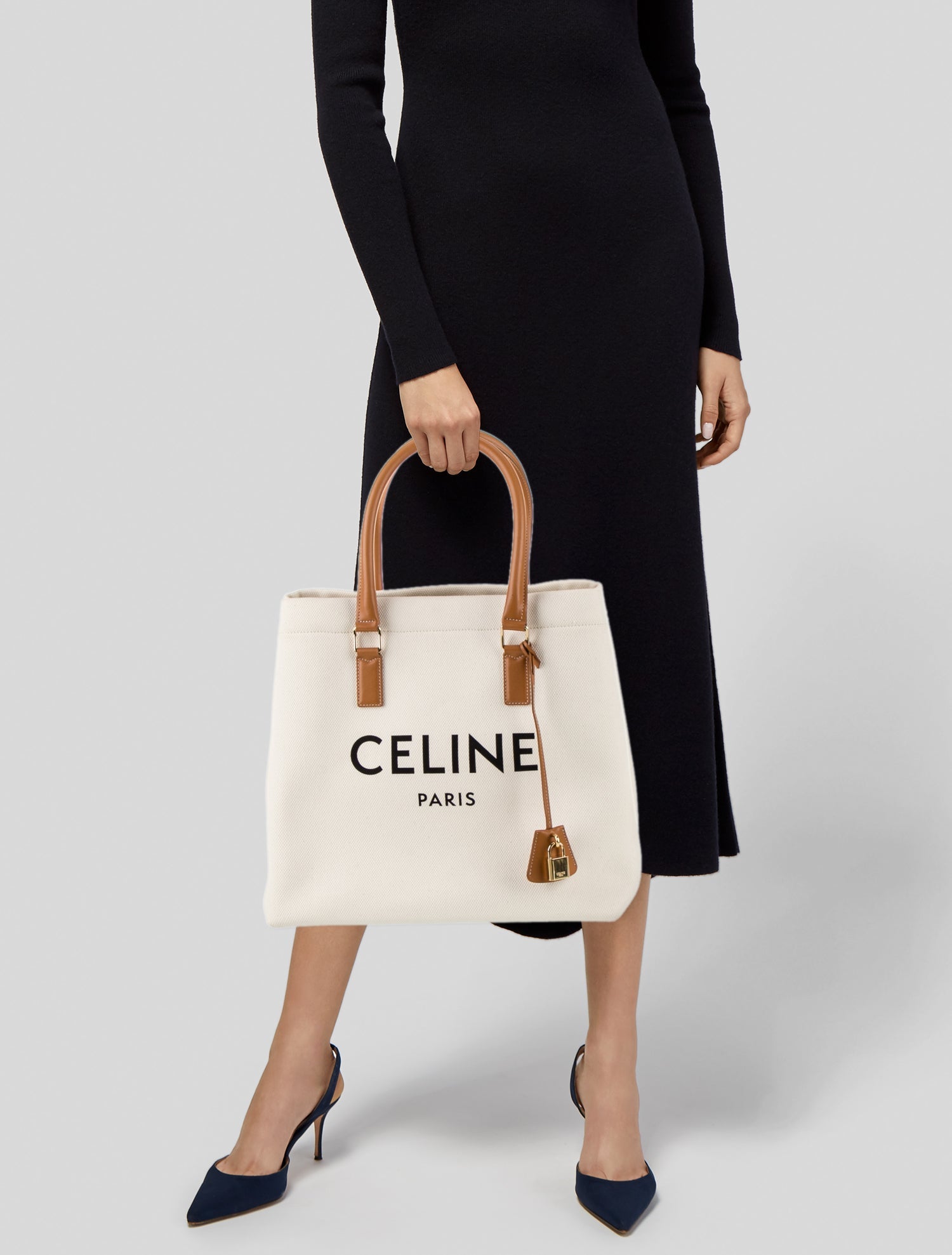 Celine Canvas Horizontal Cabas Small