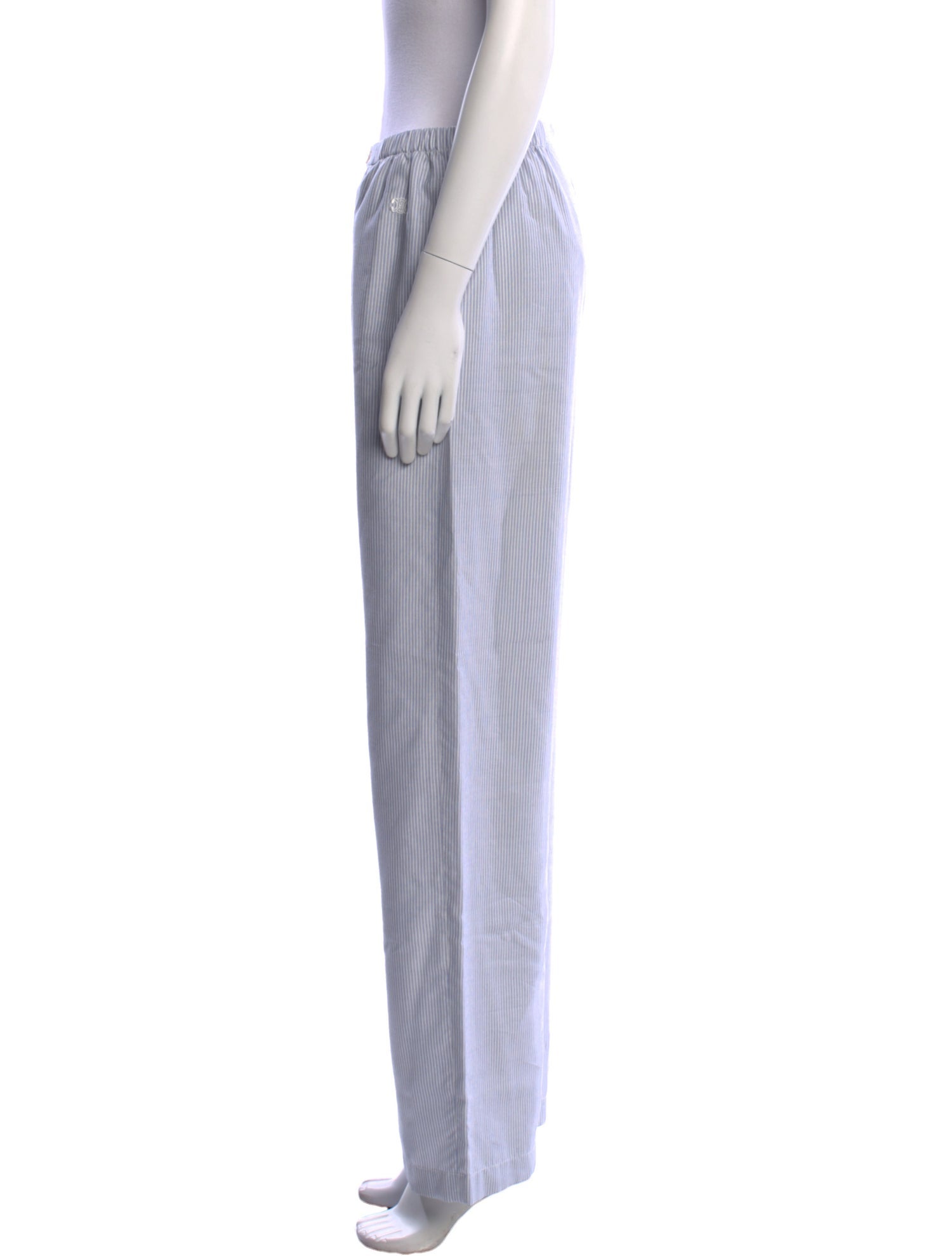 Celine Striped Mulberry Silk Pajamas