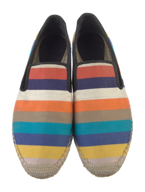 Celine Canvas Striped Espadrilles