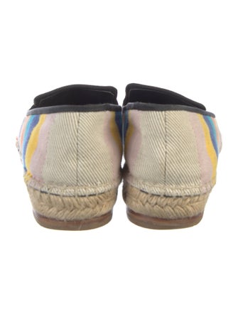 Celine Canvas Striped Espadrilles