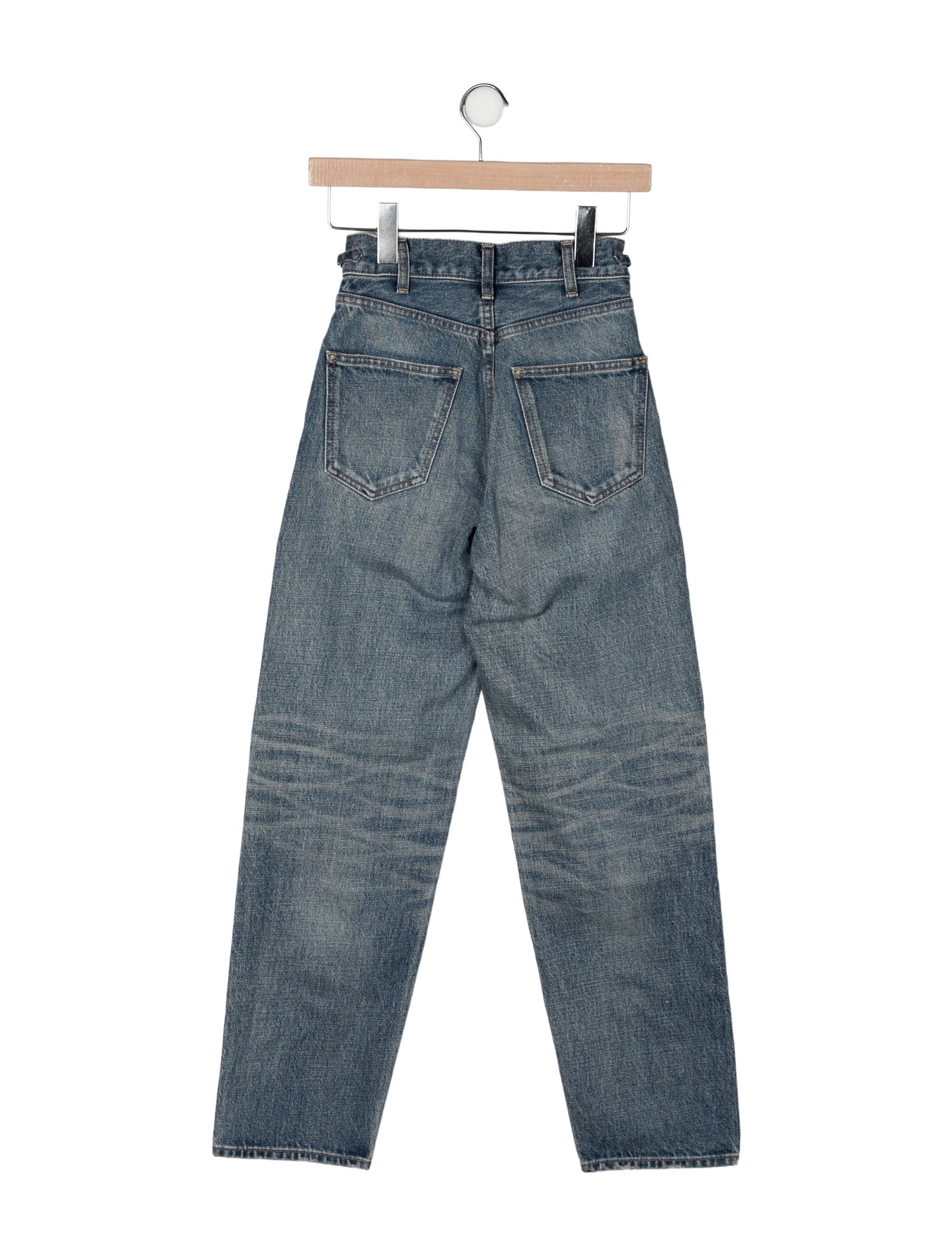 Celine High-Rise Straight Leg Jeans