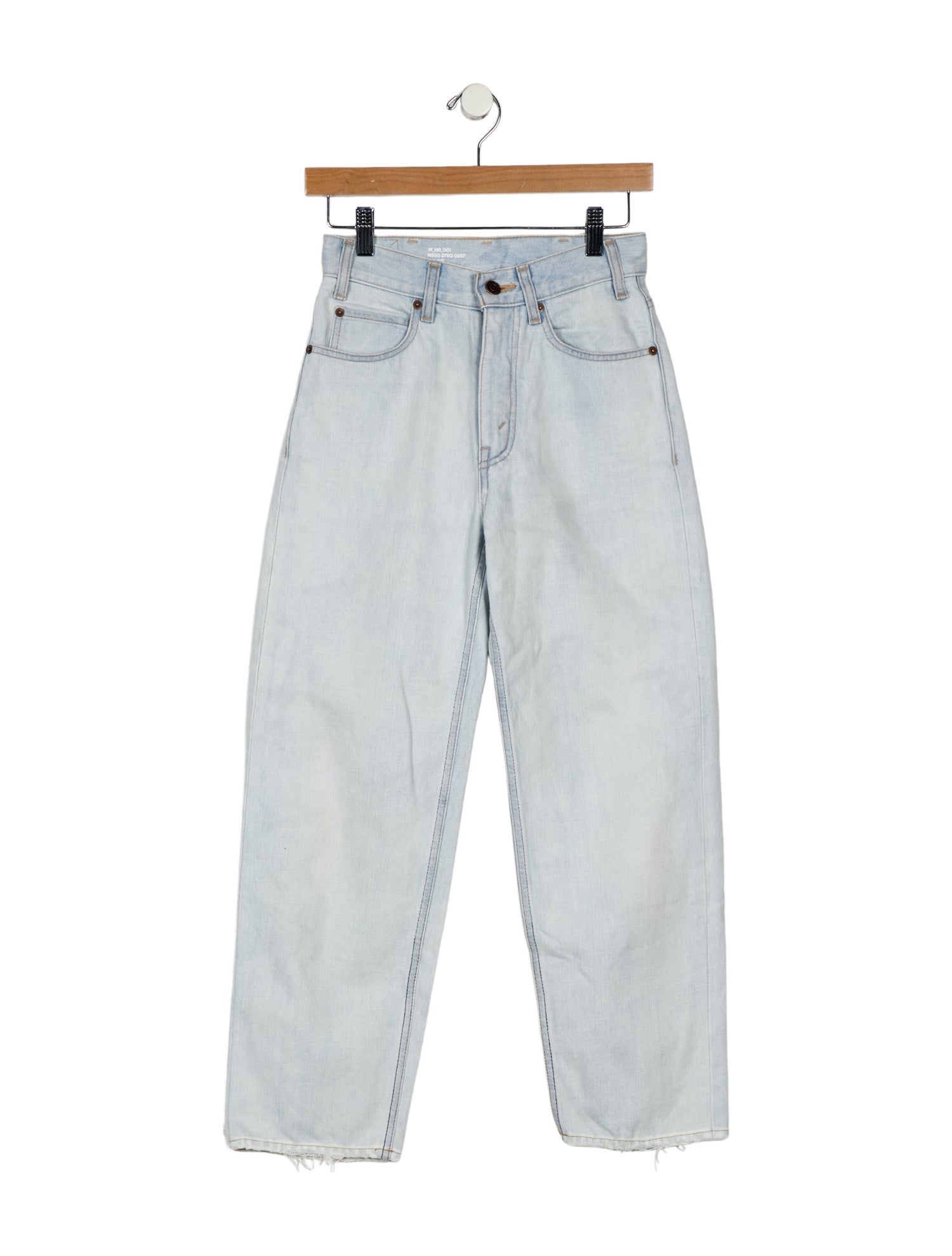 Celine High-Rise Straight Leg Jeans