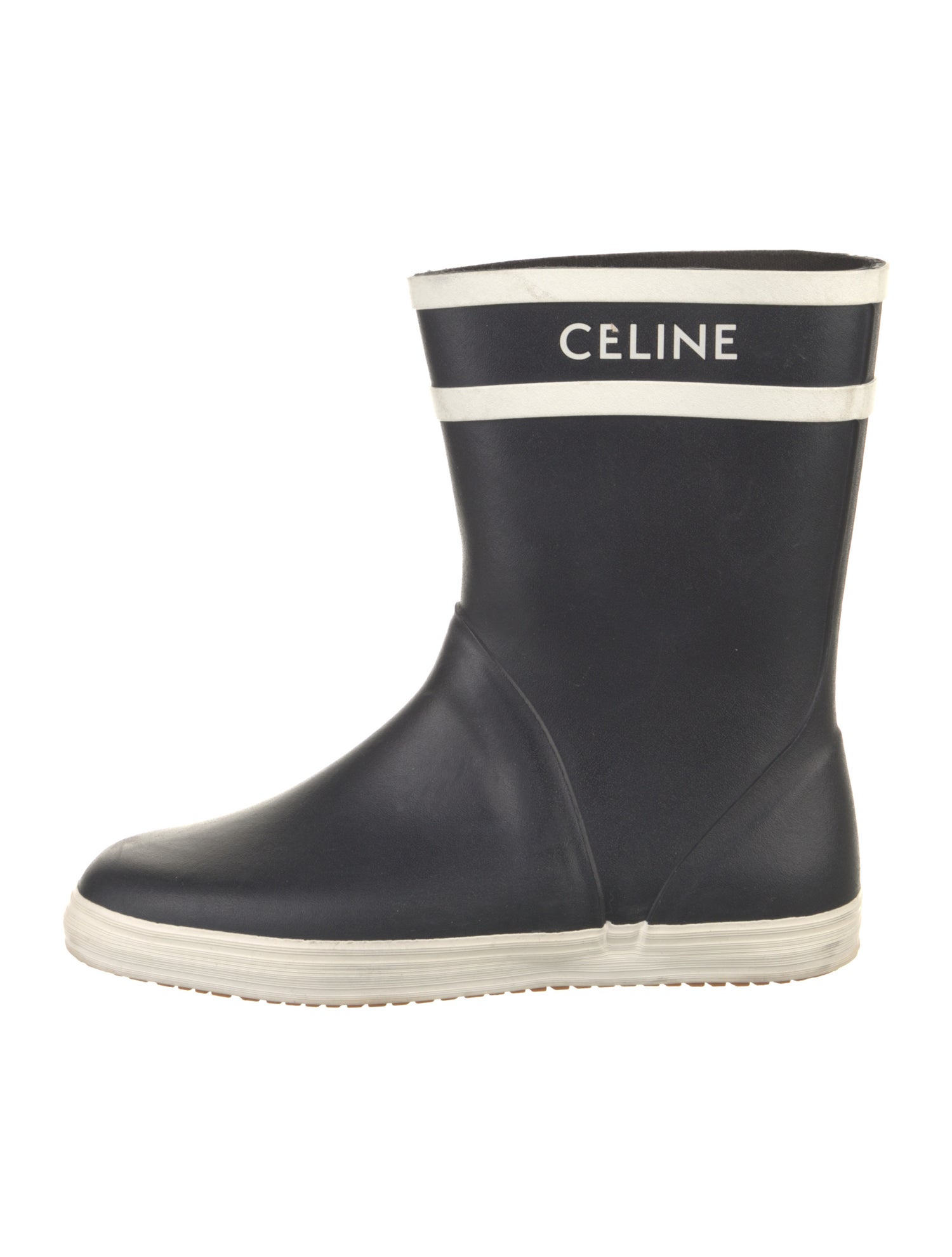 Celine Rubber Rain Boots