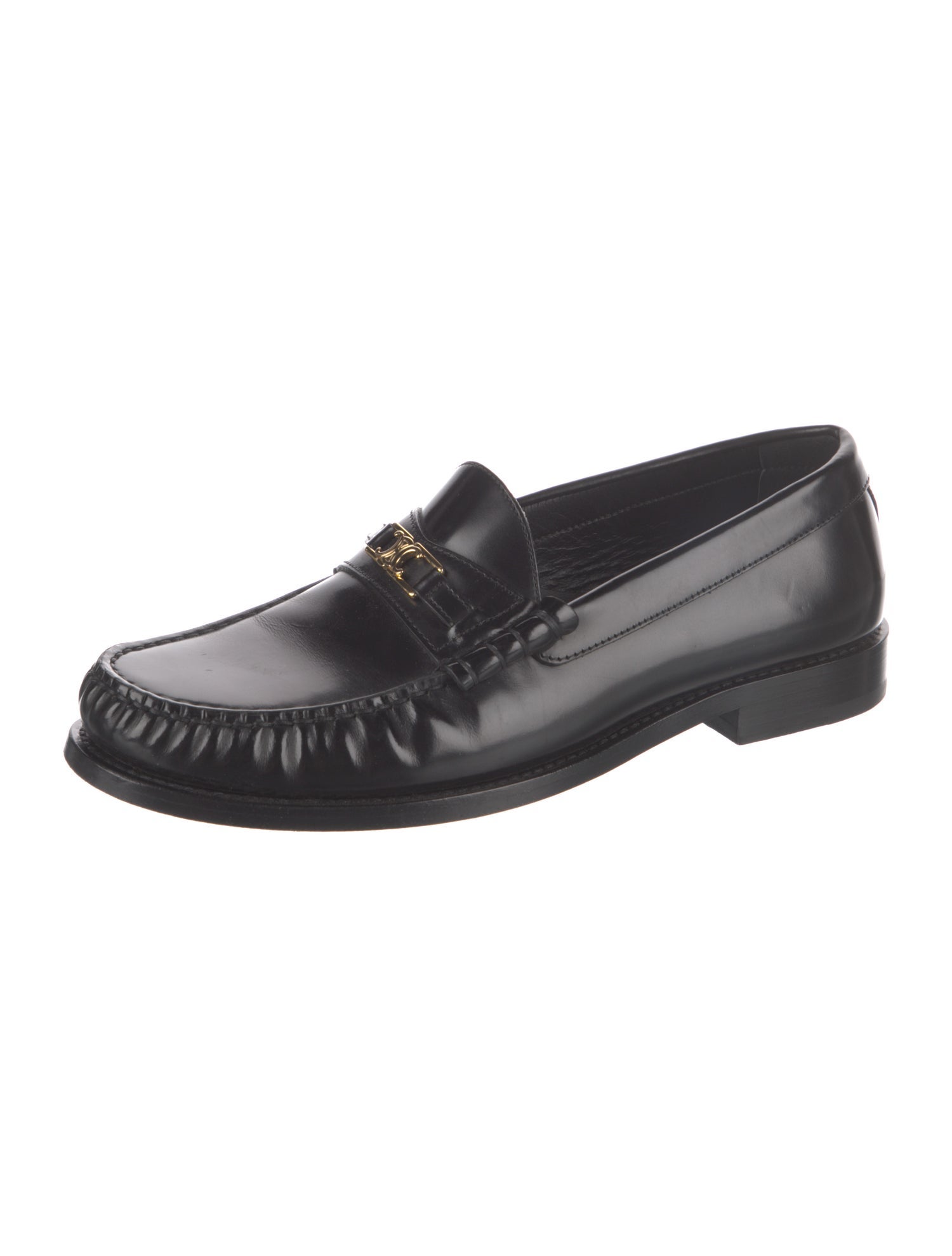 Celine Leather Loafers