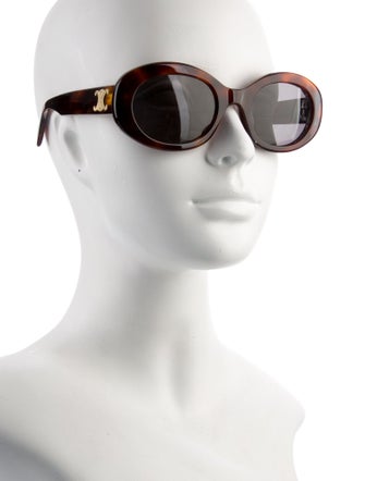 Celine Triomphe Cat-Eye Sunglasses