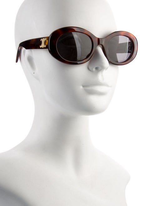 Celine Triomphe Cat-Eye Sunglasses