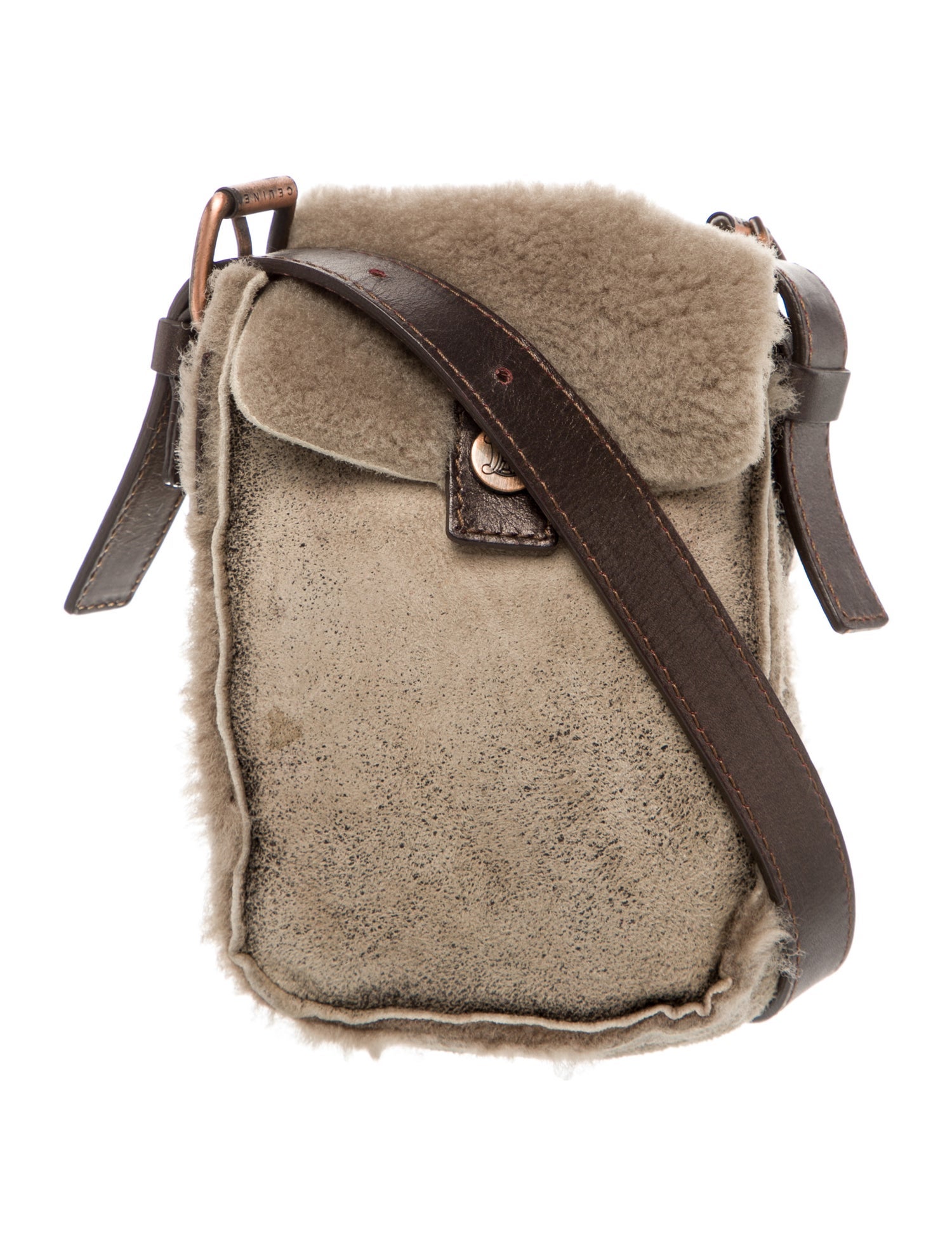 Celine Suede Bucket Bag