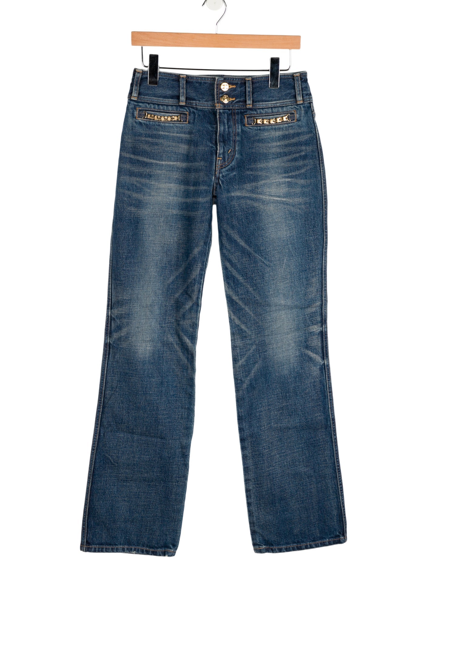 Celine High-Rise Wide Leg Jeans w/ Tags