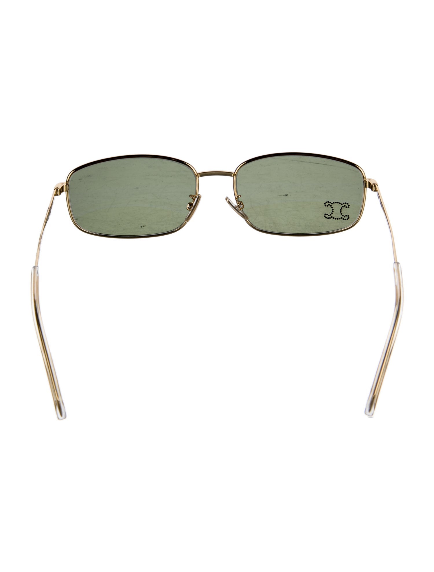Celine Square Tinted Sunglasses
