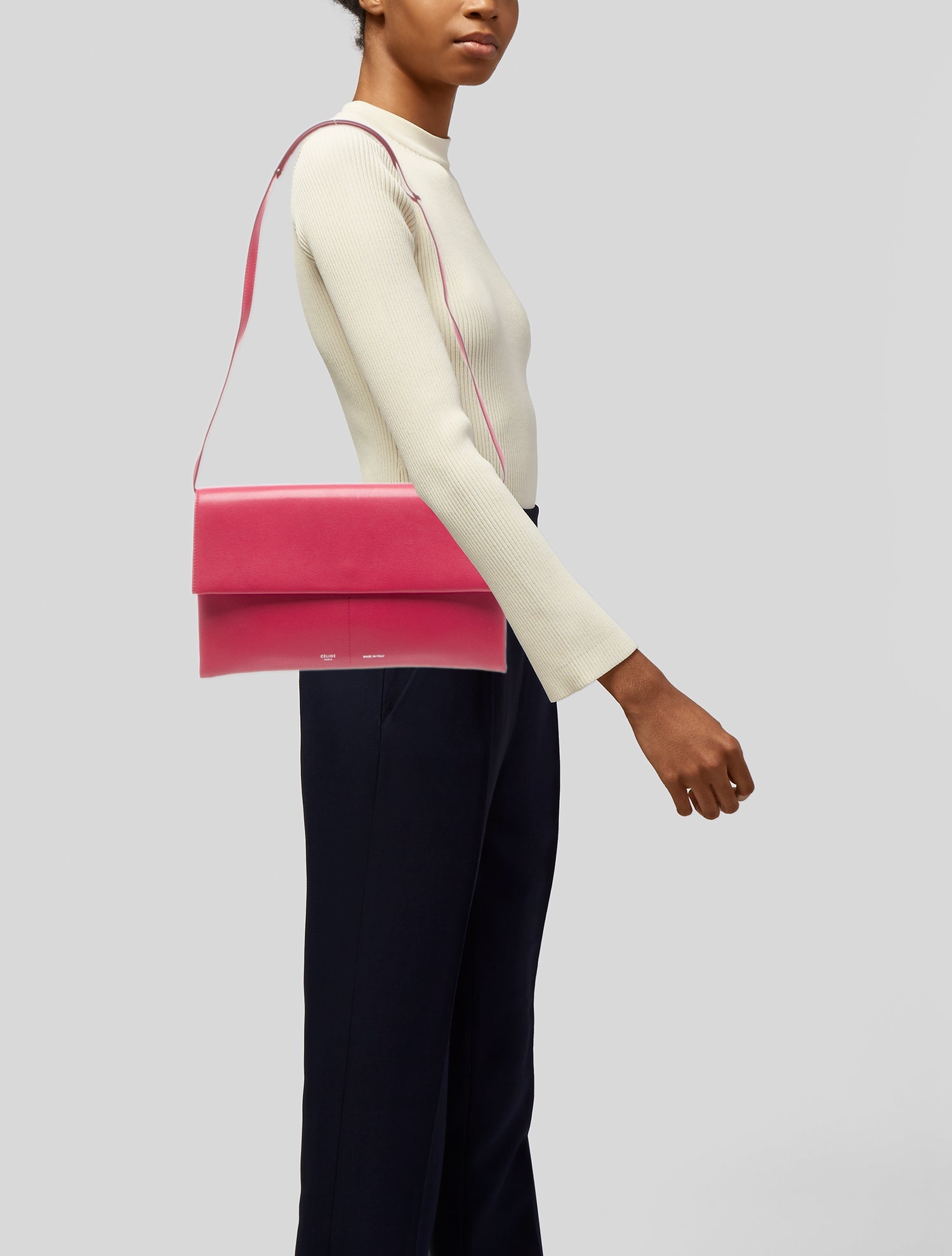 Celine Leather Crossbody Bag