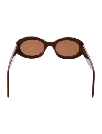 Celine Round Tinted Sunglasses