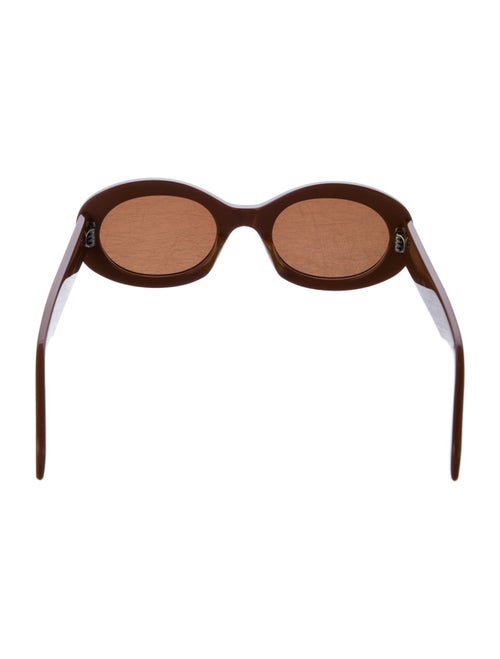 Celine Round Tinted Sunglasses