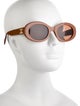 Celine Round Tinted Sunglasses