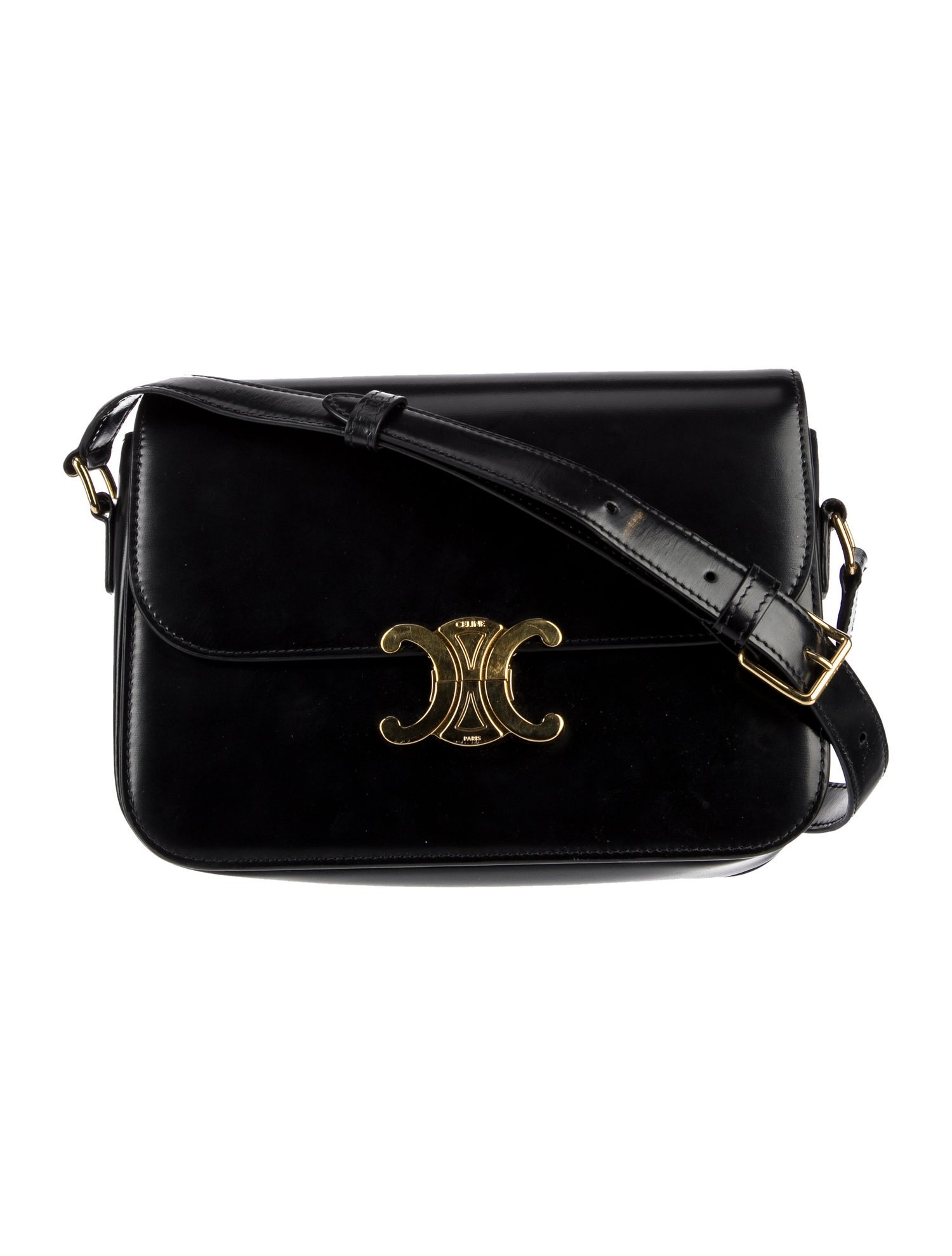 Celine Leather Triomphe Medium