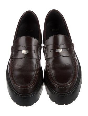 Celine Leather Loafers