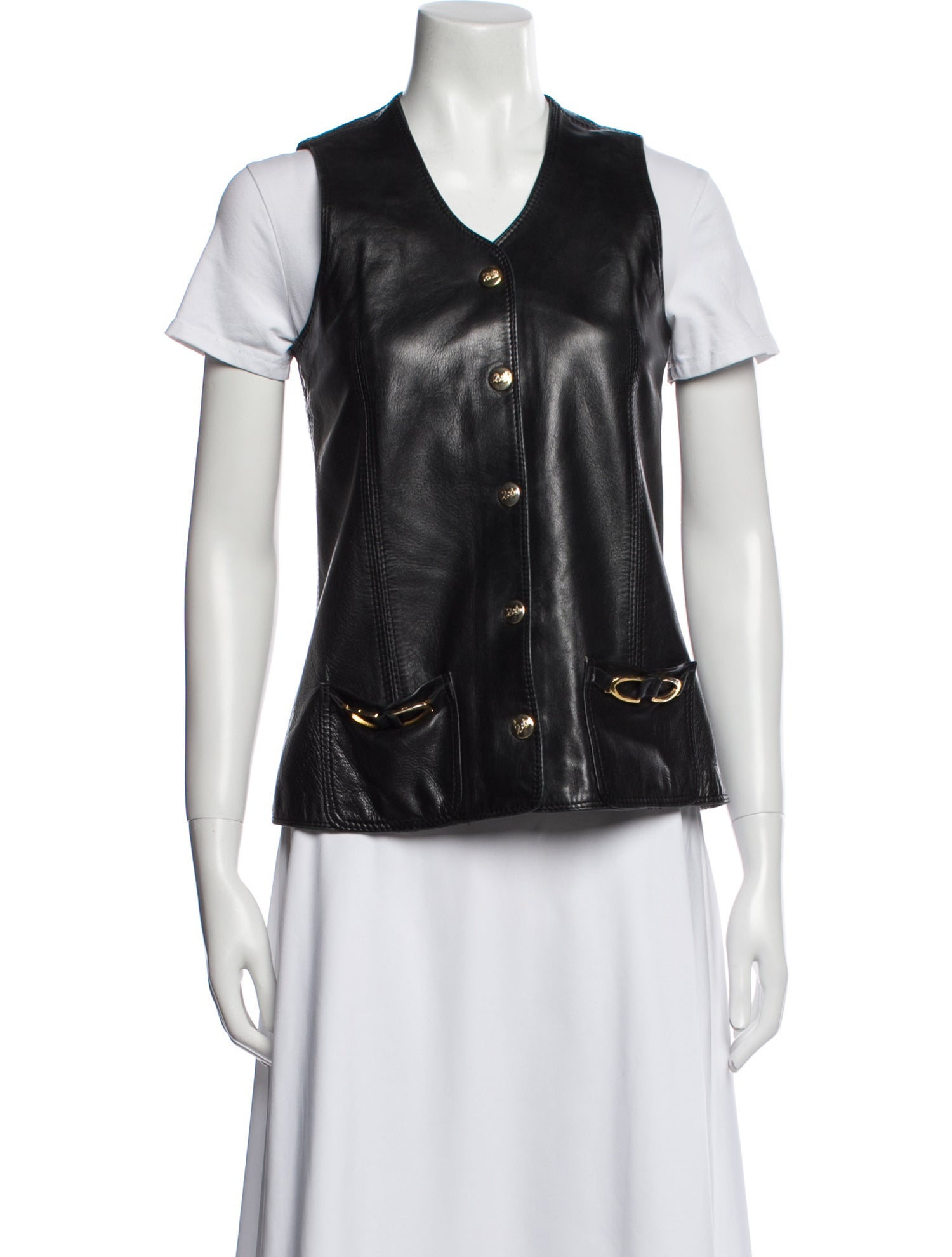 Celine Vintage Late 1970's - Early 1980's Vest