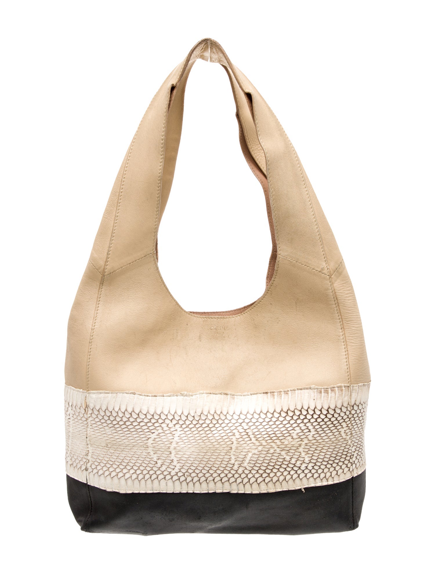 Celine Leather Cabas