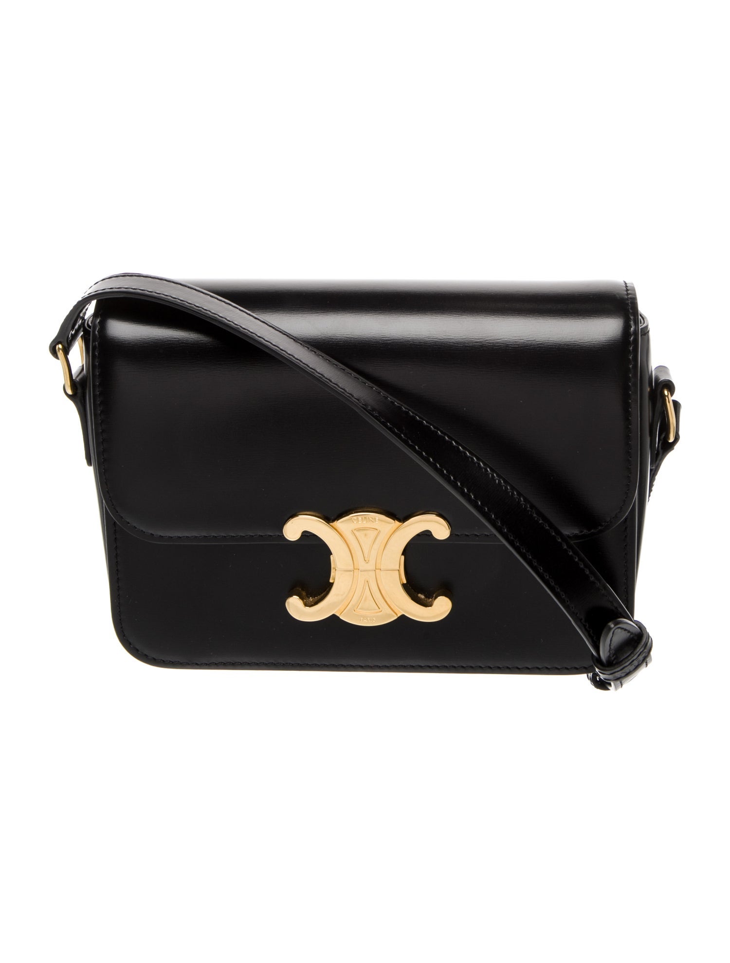 Celine Leather Triomphe Teen