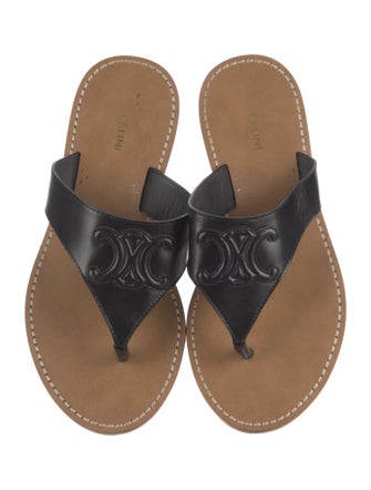 Celine Leather Slides