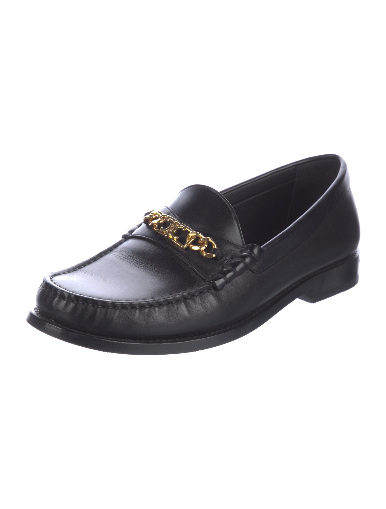 Celine Leather Loafers