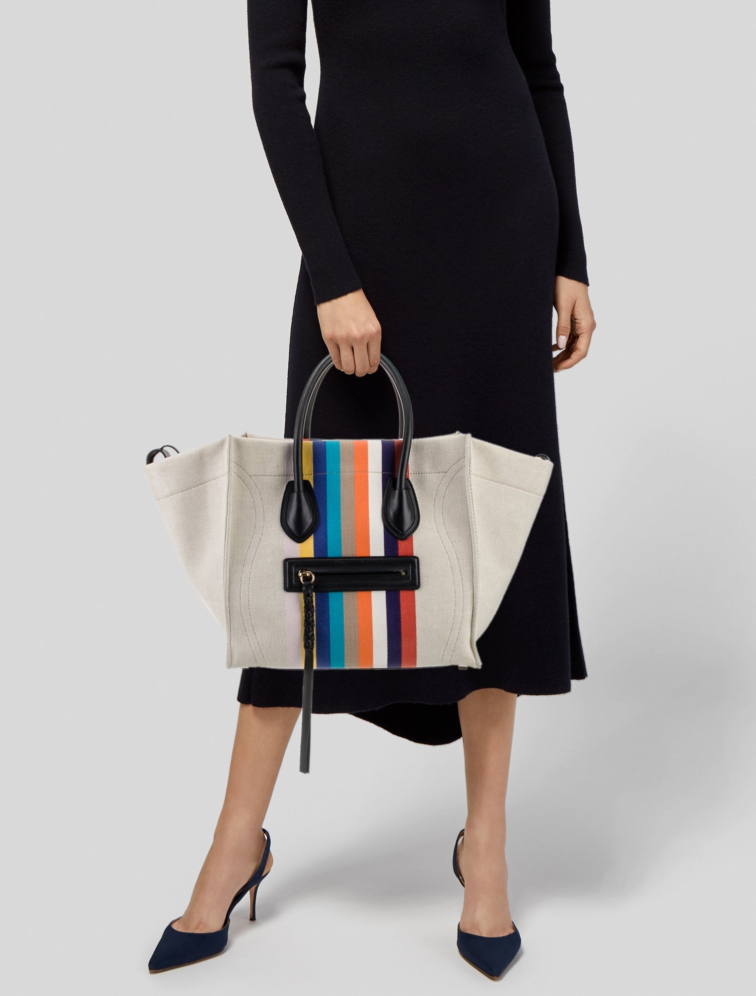 Celine Canvas Luggage Phantom Medium