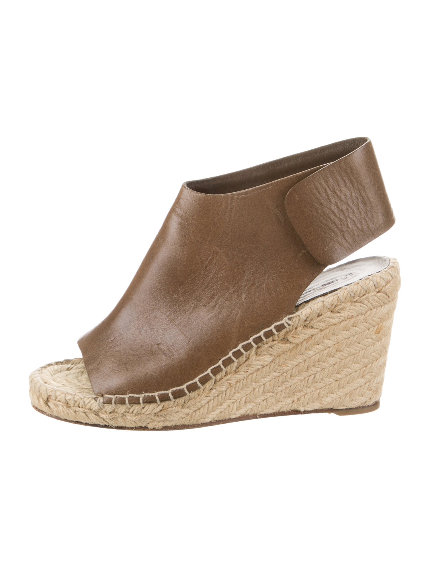 Celine Leather Espadrilles