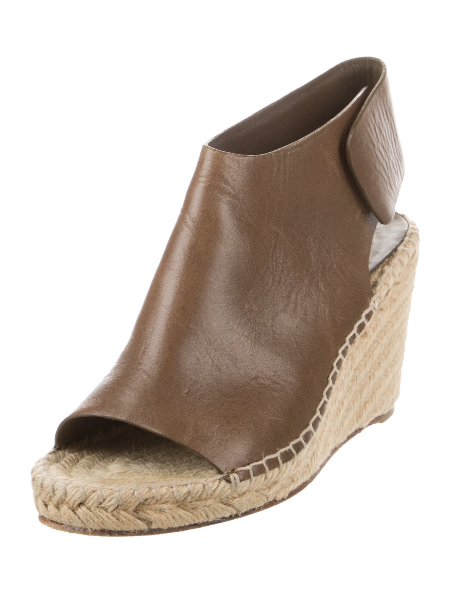 Celine Leather Espadrilles