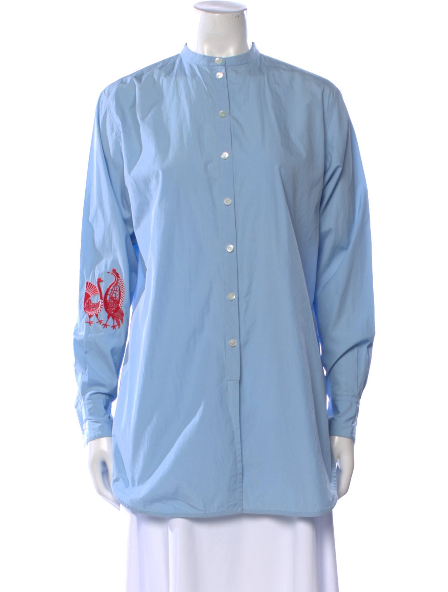 Celine Mock Neck Long Sleeve Tunic