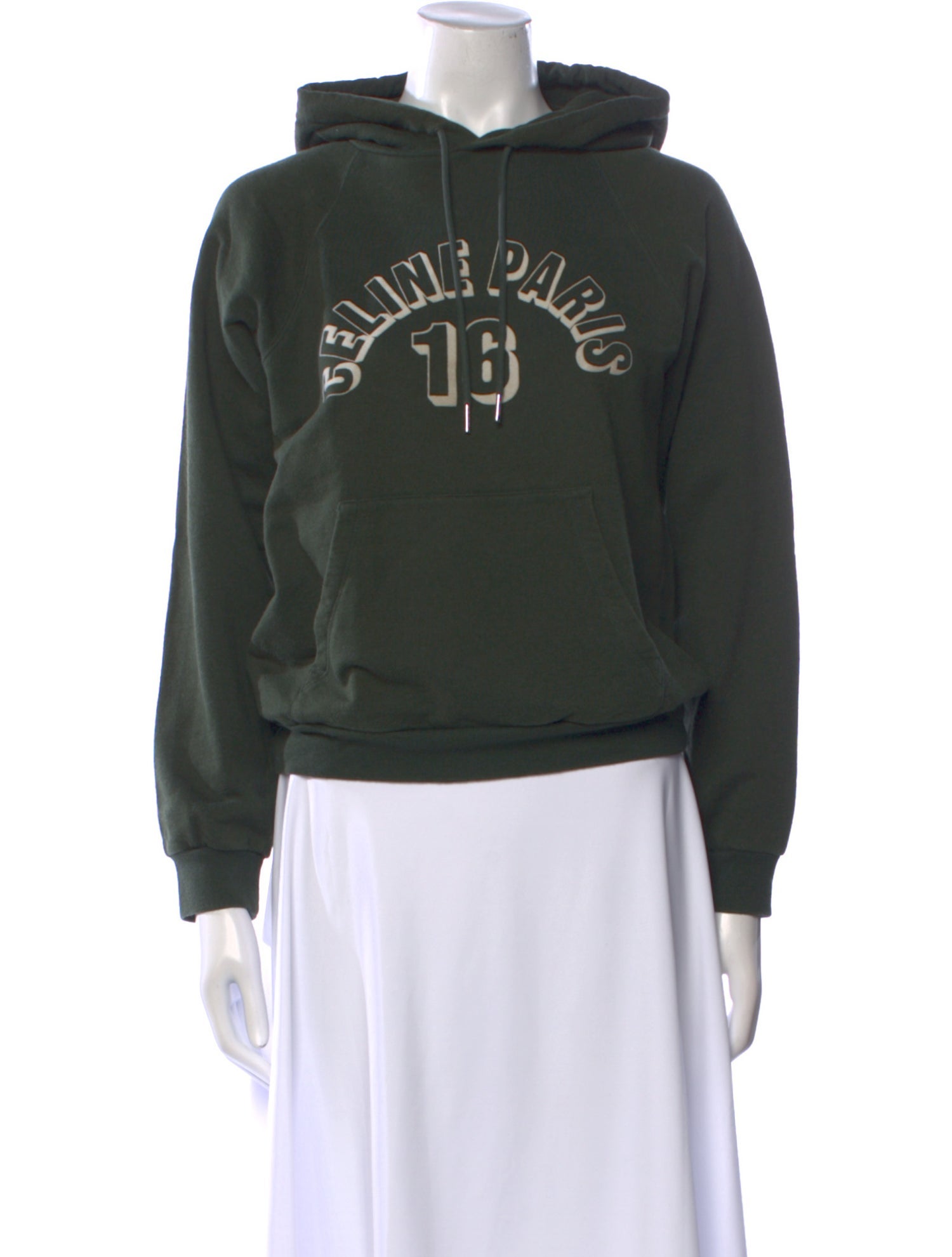 Celine Graphic Print Crew Neck Sweatshirt